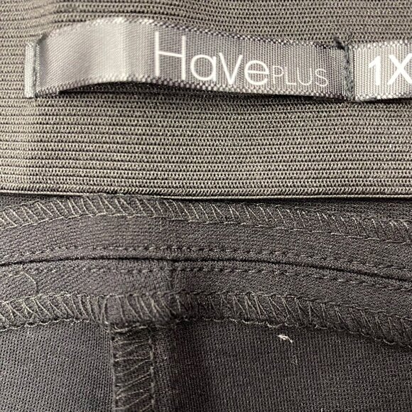 Have Plus Black Stretch Leggings, NWT - Picture 6 of 9